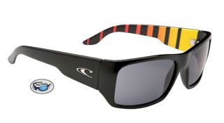 model o neill filo sunglasses frame black with fade stripes lenses