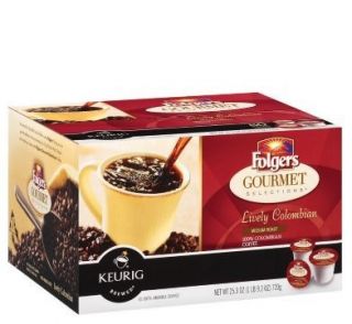 New Keurig Folgers Lively Columbian K Cups 160 Ct