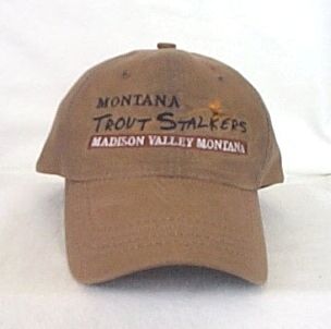 Montana Trout Stalkers Waterproof Fly Fishing Hat Cap