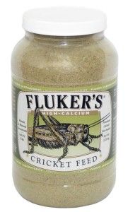 fluker reptile high calcium cricket diet food 6 lbs