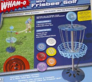 Wham O Mini Frisbee Golf Set Target Flying Discs