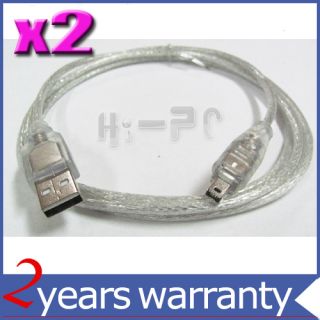 USB to Firewire IEEE 1394 Mini 4 Pin iLink Data Cable