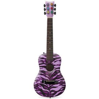 First Act Discovery Designer Acoustic Guitar Purple Zebra