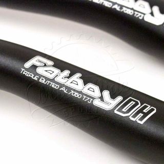Funn Fatboy DH Mountain Bike Riser Handlebar 31 8 OS Black 30mm Rise
