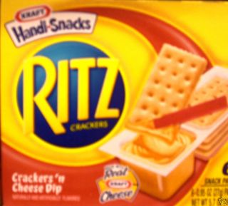 Kraft Handi Snack Ritz Crackers N Cheese DIP