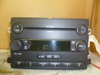 05 06 Ford F150 Freestyle Five Hundred Radio 6 Disc Cd  6L3T 18C815