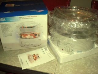 Maximatic Food Steamer Veggies Rice Soup New Open Box Automatic Mdl