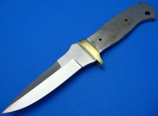 Knife Making Fixed Blade Blank Drop Point False Edge Full Tang with