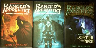 Lot 3 The Rangers Apprentice 2 5 6 by John Flanagan Books Hardcover