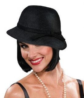 black flapper hat a great accessory for a 20 s or flapper costume one