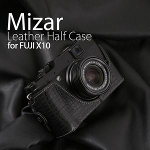 Genuine Half Leather Case for Fujifilm Fuji x10 LC x10 Camera Cover