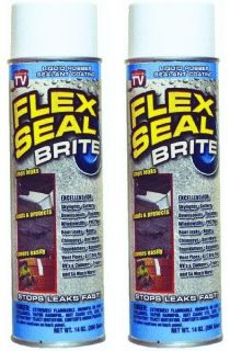 cans flex seal brite 14oz liquid rubber sealant bright as seen on tv