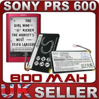 Standard Battery for Sony PRS 600 Touch Edition eReader