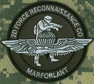 Talizombie​ Whacker USMC 2nd Force Recon Operator Shoulder Patch