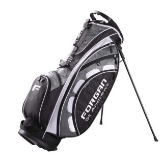 FORGAN Golf Gray Pro ll Dual Shoulder Strap Stand Bag