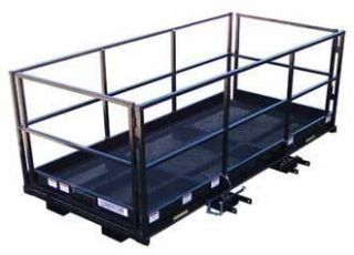  Platform Man Baskets for Telehandler Forklifts 2000 Lb Capacity 4 x 16