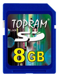 T8H 8GB SD SDHC Memory Card Class 6 C6 8g 8GIG 4 Digital Camera