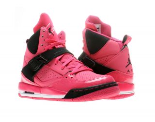 Nike Air Jordan Flight Team 11 Vivid Pink Girls Basketball Shoes