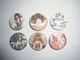 Florence The Machine Buttons Pins Badges Lungs Ceremonials Ashok Welch