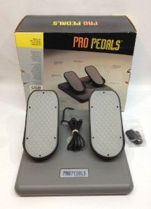 CH Products Pro Pedals Rudder USB Flight Simulator PP91KAS