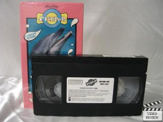 Flipper Dolphin Love Parts 1 2 VHS Brian Kelly 707729350835
