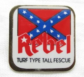 Vintage Rebel Turf Type Tall Fescue Grass Seed Co Pin