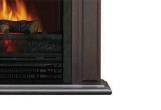 New Flametec 1250W Electric Fireplace Heater CSA Csaus Classic Design