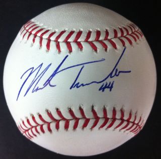 Mark Trumbo Autographed Baseball Signed Auto Ball PSA DNA