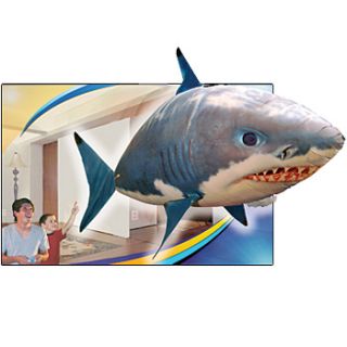new air swimmers remote controlled flying shark toy giant shark