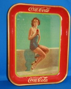 1933 COCA COLA TRAY *** FRANCES DEE *** OWN A PIECE OF HISTORY