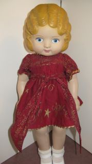 Daisy Kingdom Doll Blond Blue Eyed Pansy Doll Dressed