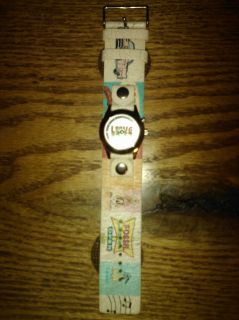Fossil Big Tic Animated Scrolling Motion Love Watch New