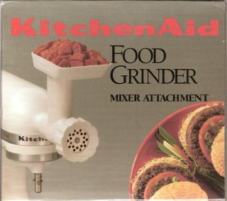 KitchenAid Food Grinder Mixer Attachment Model FGA