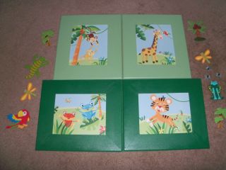 Rainforest Nursery Pictures Hand Made Plus EXTRAS HTF