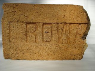 Rowan Fire Brick Old Vintage Paver Antique