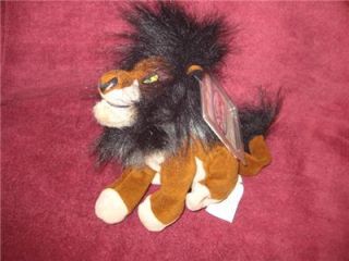 DISNEY Lion Kind SCAR the LION Brand New 8 inches