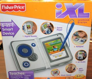 Fisher Price iXL Learning System 6 in 1 Smart Device Console NEW