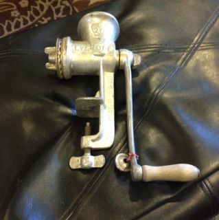 Vintage Keystone 20 Meat Grinder with Accessories Made in The U s A
