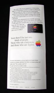  Apple Computer Original Macintosh Intro Brochure January 1984 Mac