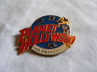  Planet Hollywood San Francisco Lapel Hat Pin