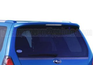 PAINTED SUBARU 2004 2008 FORESTER REAR WING HATCH ROOF SPOILER