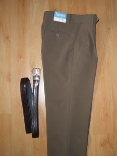 New Boy Formal Uniform Pants in Brown with Belt Size 4 5 6 7