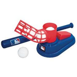 Franklin Sports MLB Baseball Pop A Pitch Youth Kids Batting Machine