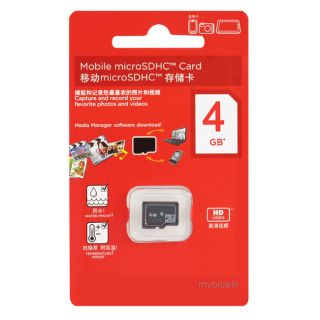 4GB 4G Micro SD SDHC TF Flash Memory Card for Phone Tablet PC New with