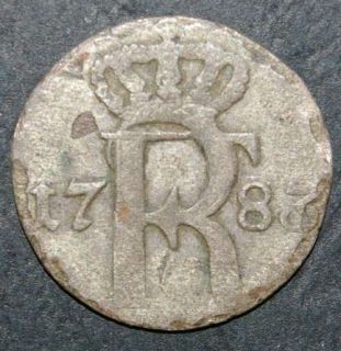 Prussia 1 24 Thaler Friedrich Wilhelm II 1783 Silver Coin