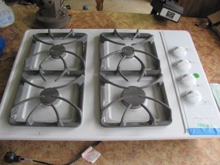 Frigidaire Gas Cooktop 30 FGC30S4ASC New White Grey 4 SEALED Burners
