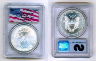  Eagle WTC Ground Zero Recovery 1 oz PCGS Gem Uncirculated