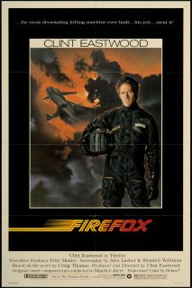 Firefox 1982 Original U.S. One Sheet Movie Poster