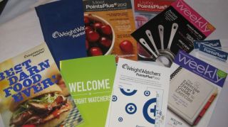 Weight Watchers 2012 Points Plus Member Starter Kit, Trackers + Recipe