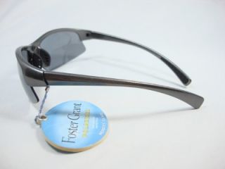 Foster Grant Gray Sports Polarized Reduce Glare Sunglasses Resilence